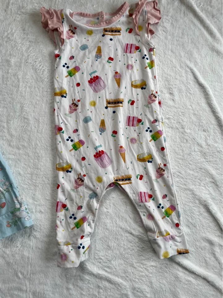 Adorable Loulou Lollipop Romper Set of 2 - photo 4
