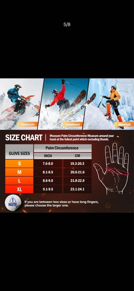 Heated Glove (NEW) image indicator(4)