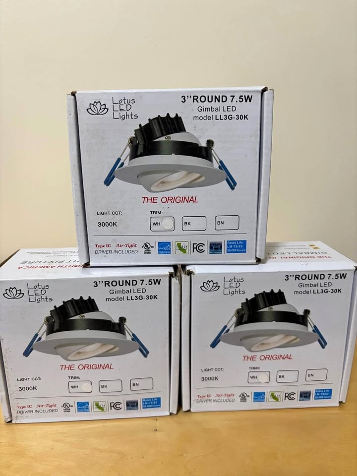 Lotus Gimbal Led Light 3” 7.5W
