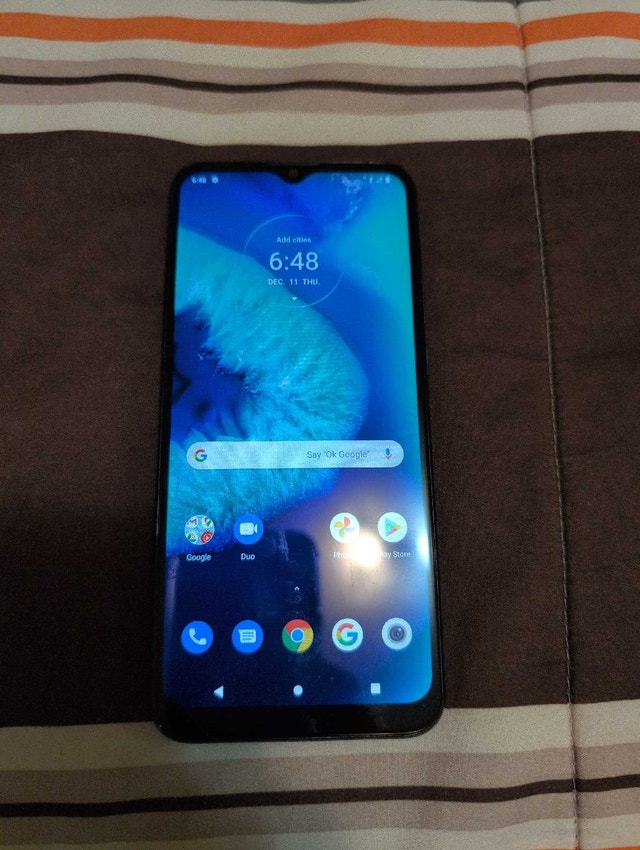 Motorola Moto G8 Power Lite Unlocked Phone - 64GB + 64GB SD Card