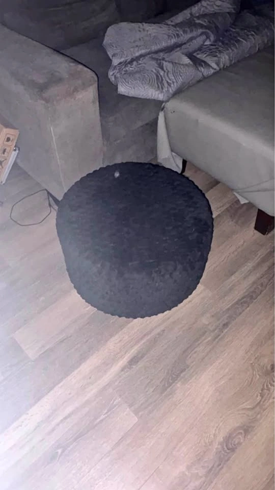 Foot Stool - ottoman (Black)