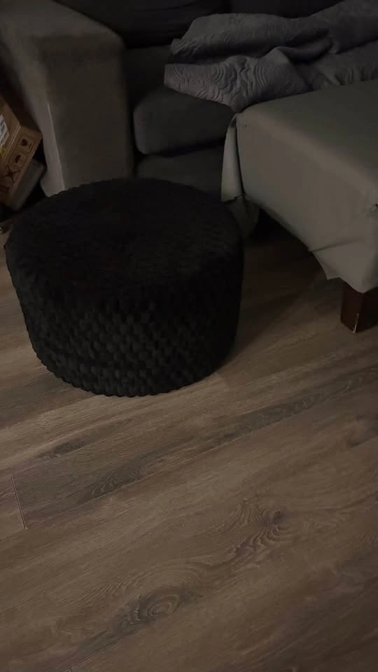 Foot Stool - ottoman (Black) - photo 3