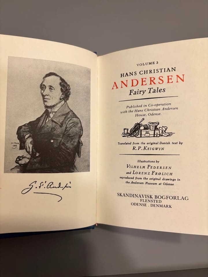 Hans Christian Andersen 4 Book Hardcover Set - photo 2