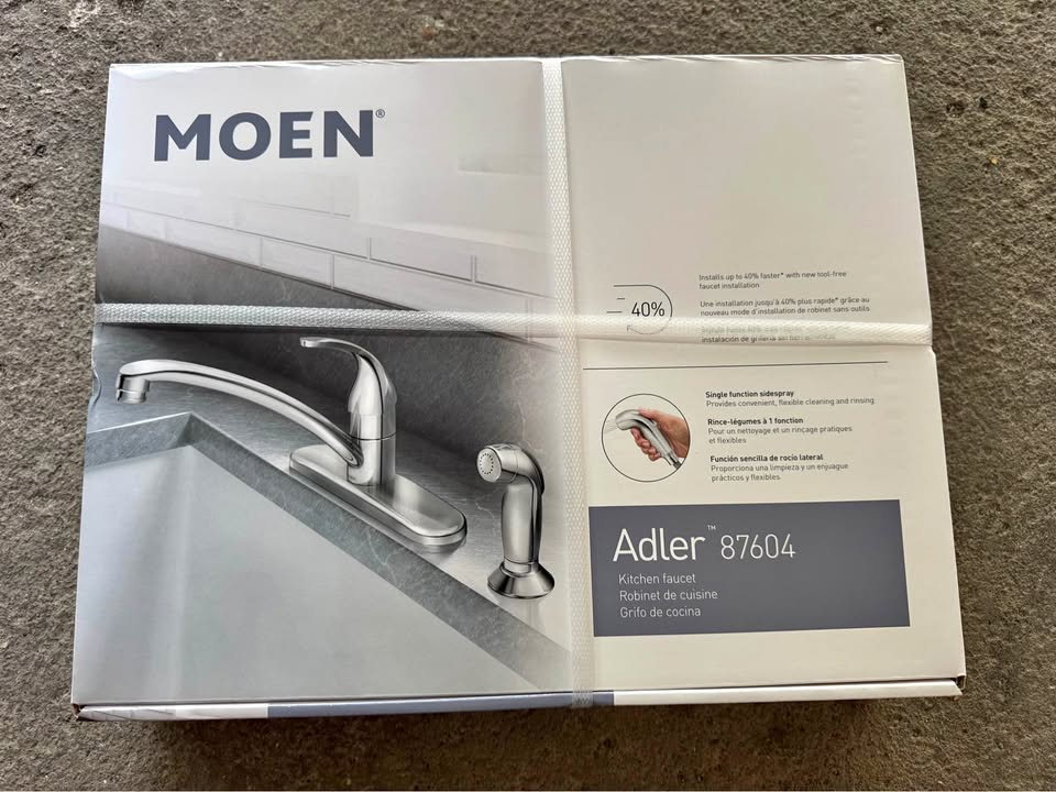 Moen Kitchen Faucet (NEW)