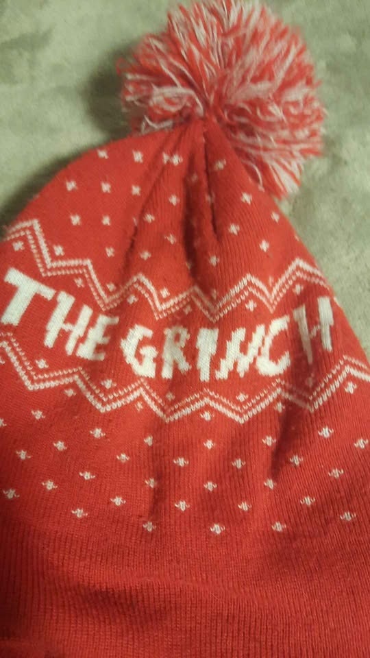 Two Winter Hats - One Grinch "🏆" - photo 2