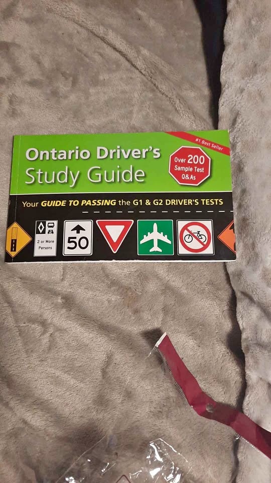 Drivers study guide book "🏆"