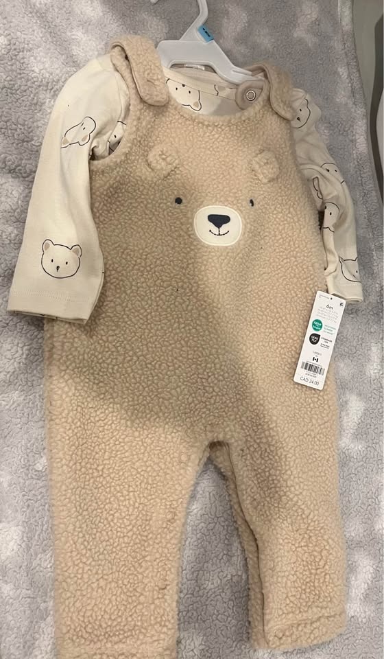 Brand New Carter 6 Month - two Piece bear set (With Tag) - photo 2