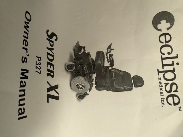 Eclipse SpyderXL P327 Mobility Scooter - photo 2