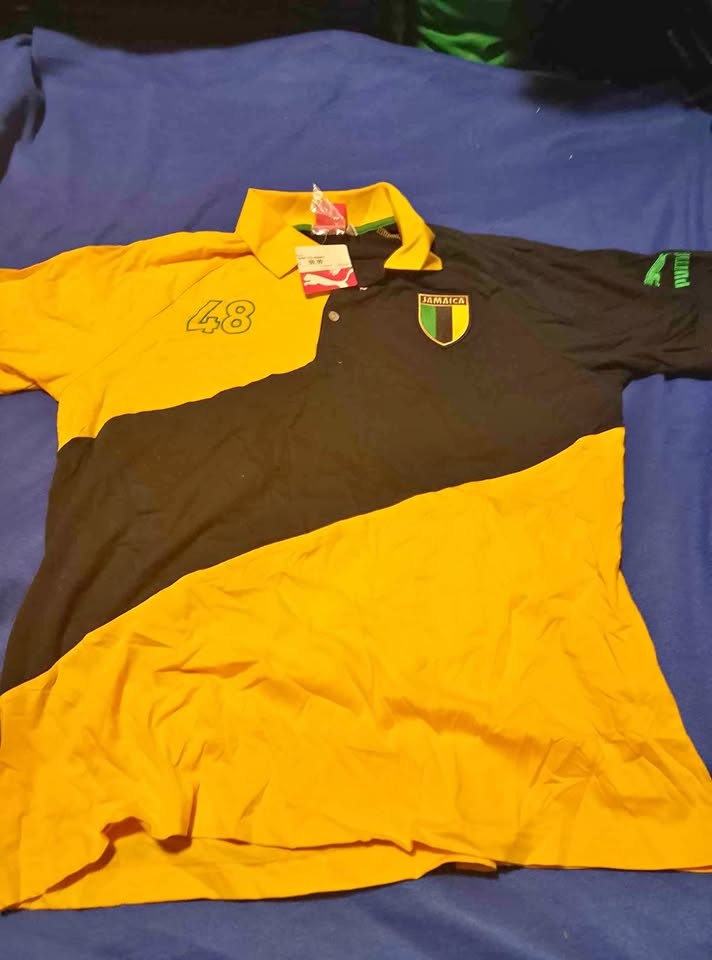 New Jamaica Polo Shirt - Puma, Size Large "🏆"