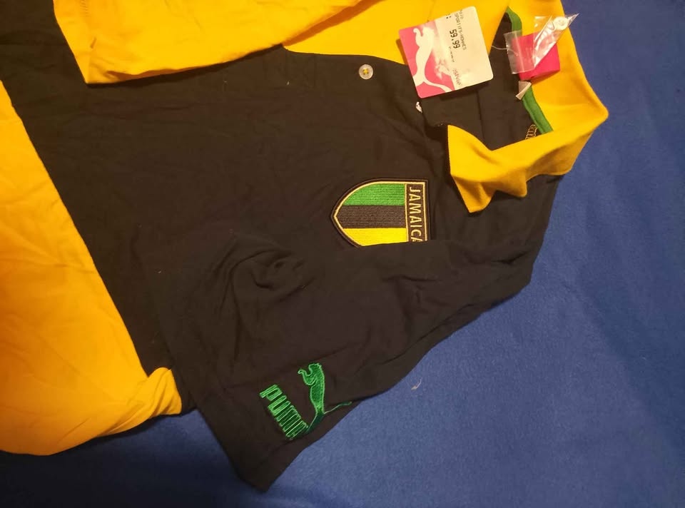 New Jamaica Polo Shirt - Puma, Size Large "🏆" - photo 3