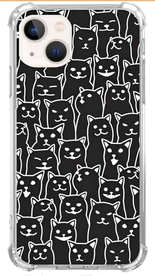 Cute Black Cats iPhone 14 Case