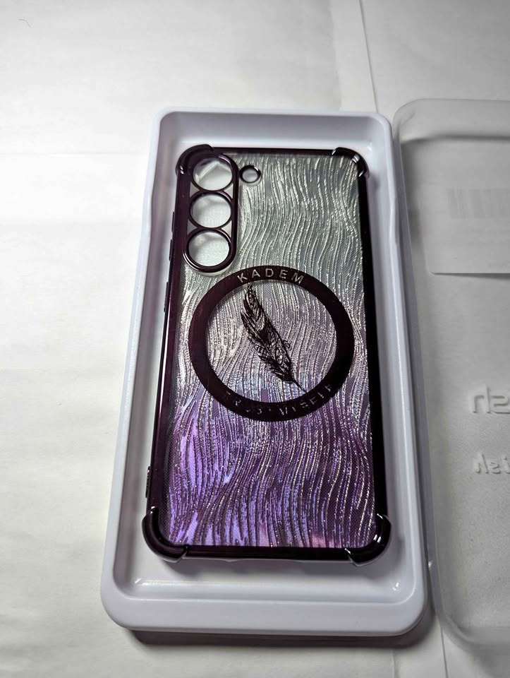 Samsung Galaxy S23 Purple Case w/ Screen Protector