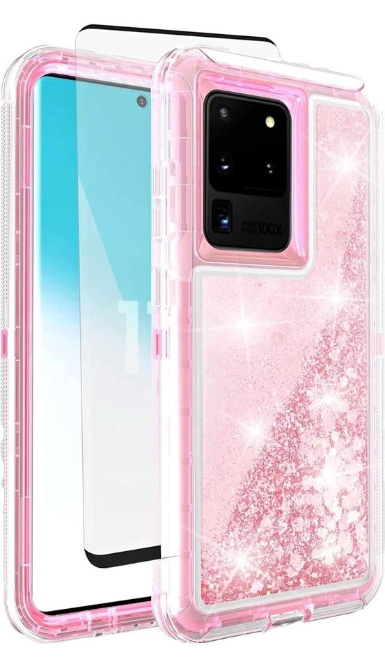 Asuwish Phone Case for Samsung S20 Ultra 5G w/ Screen Protector
