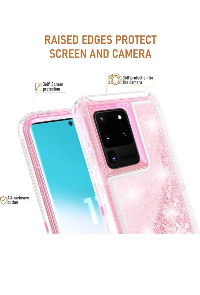 Asuwish Phone Case for Samsung S20 Ultra 5G w/ Screen Protector - photo 2