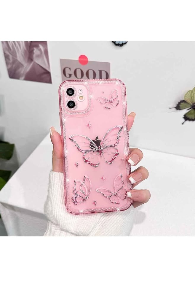 NITITOP iPhone 11 Case Clear Glitter Butterfly Design - photo 2