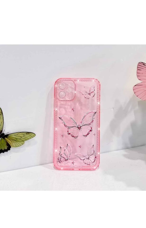 NITITOP iPhone 11 Case Clear Glitter Butterfly Design - photo 3