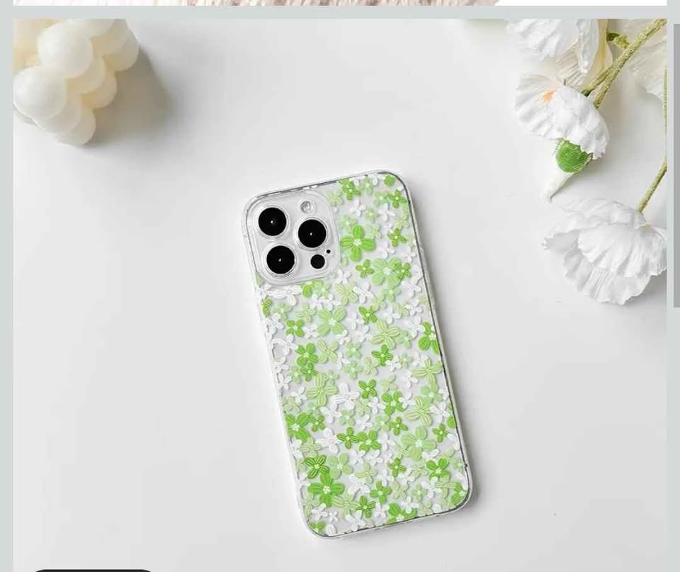 iPhone 13 Pro Max Clear Flower Case - photo 2