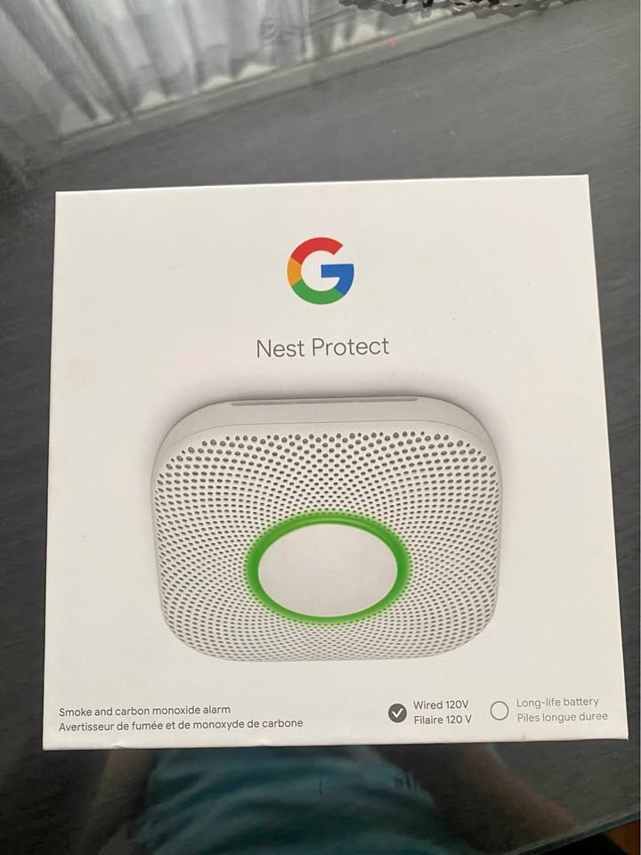 New Google Nest Protect Smoke & CO Alarm (2nd Gen, Hardwired)