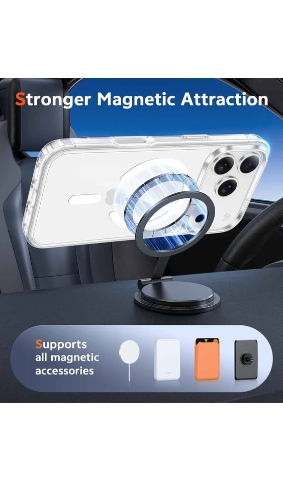 iPhone 17 Pro Clear Magnetic Case - photo 3
