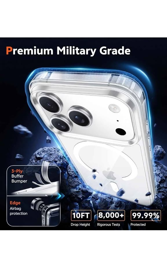 iPhone 17 Pro Clear Magnetic Case - photo 5
