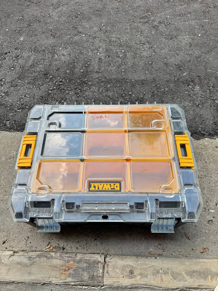 DEWALT TSTAK Organizer with Clear Lid thumbnail