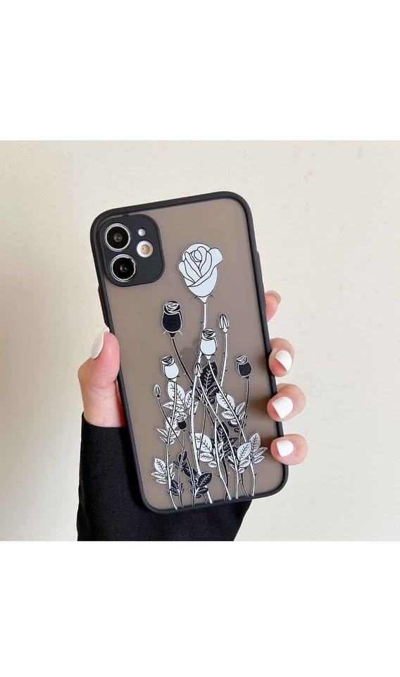 iPhone 11 6.1", Black Butterfly Rose - photo 2