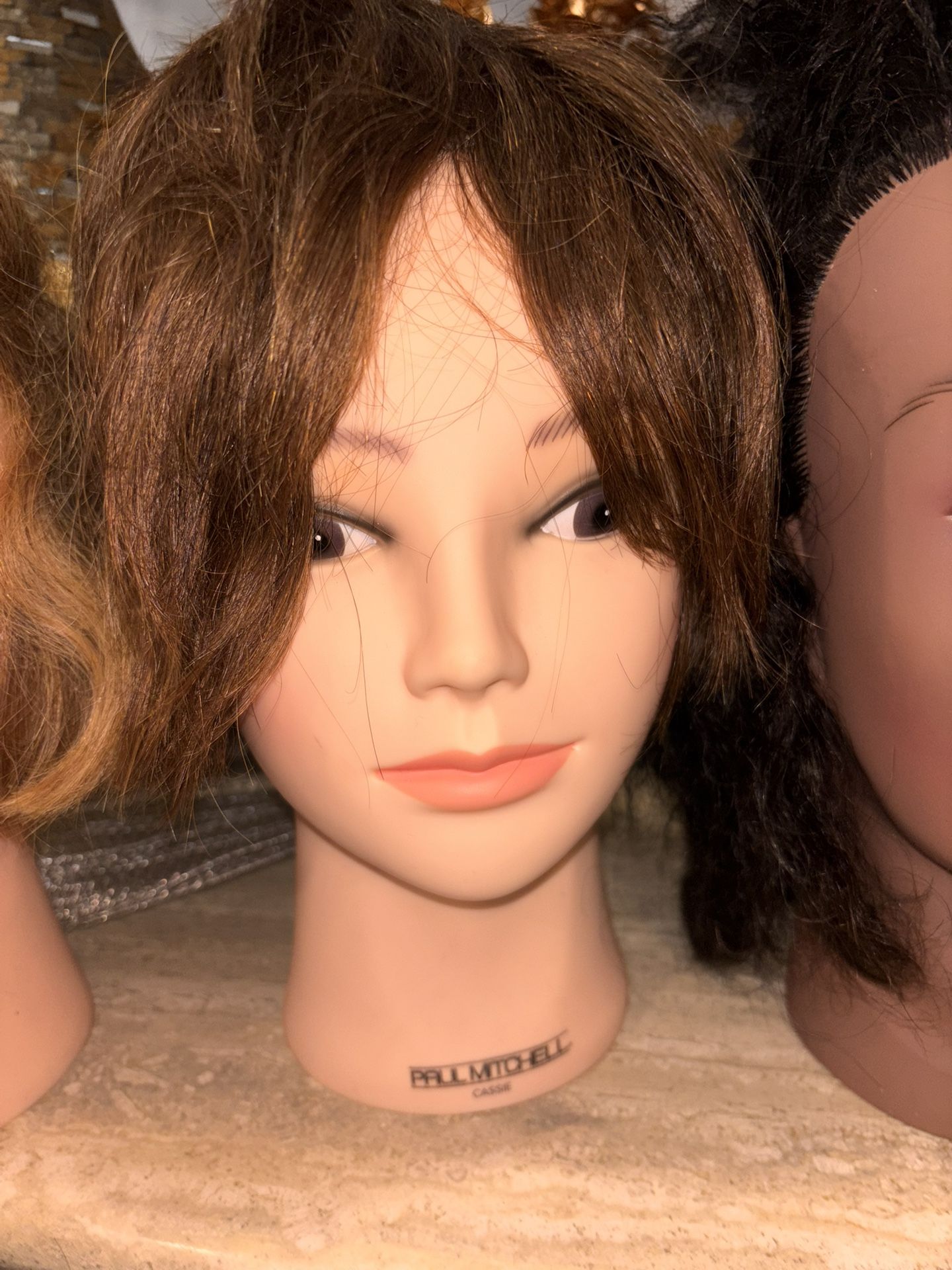 3 Cosmetology Mannequin Heads - As Is - photo 3