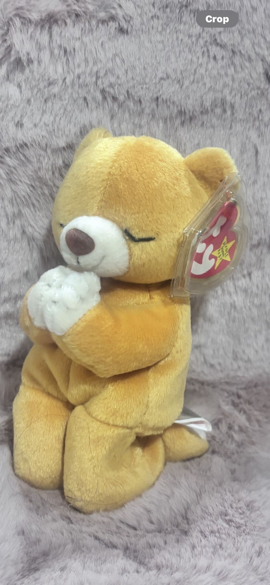 TY Beanie Baby "Hope" Praying Bear - photo 3