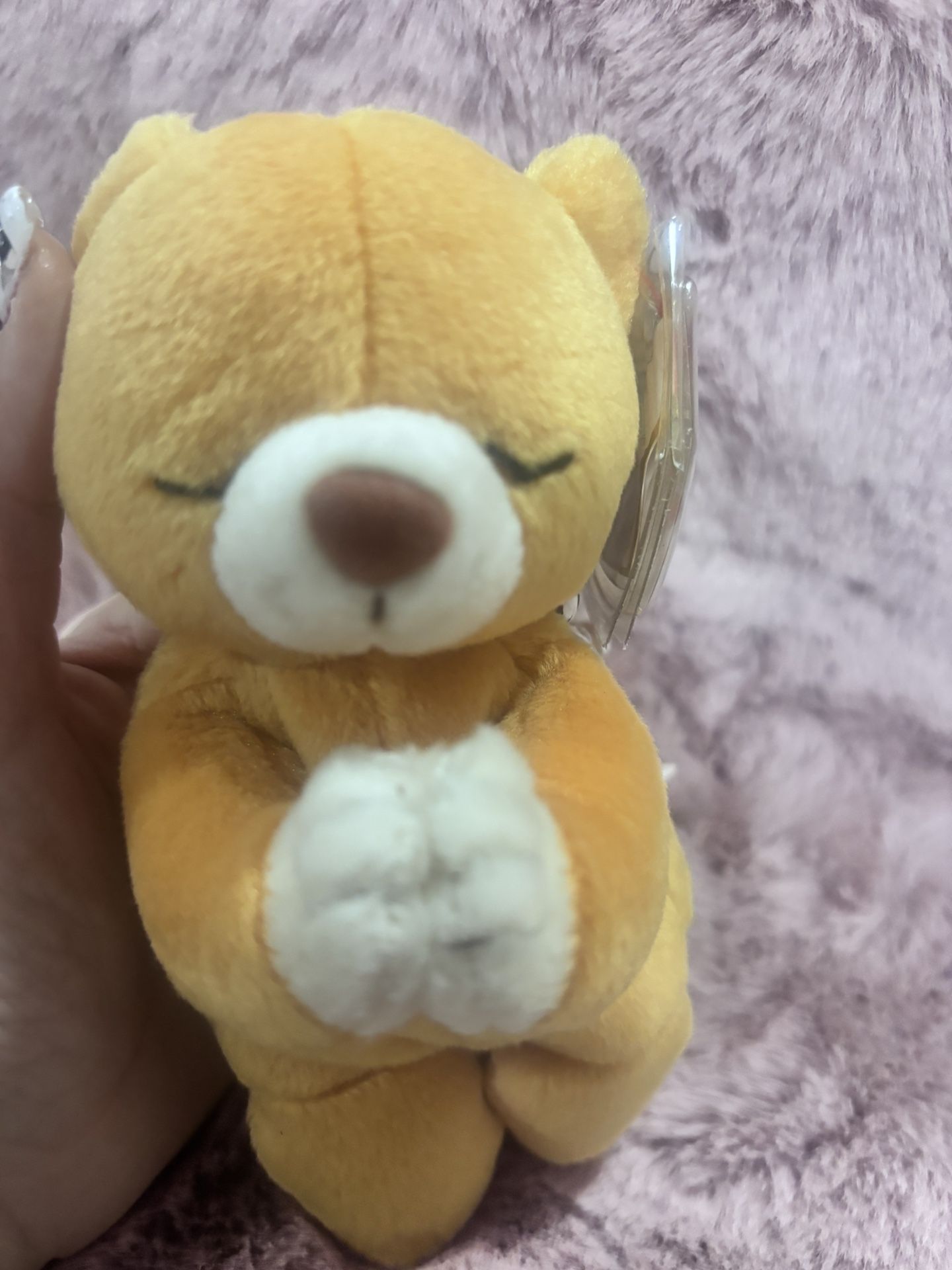 TY Beanie Baby "Hope" Praying Bear - photo 5