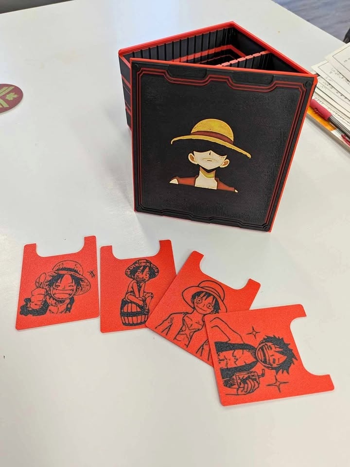 One Piece Luffy Card Storage Box