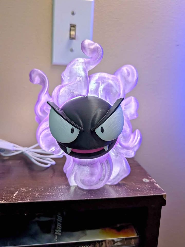 Pokemon Ghastly Night Light
