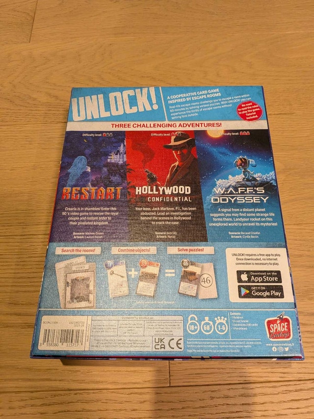 Unlock! Extraordinary Adventures Board Game - photo 3