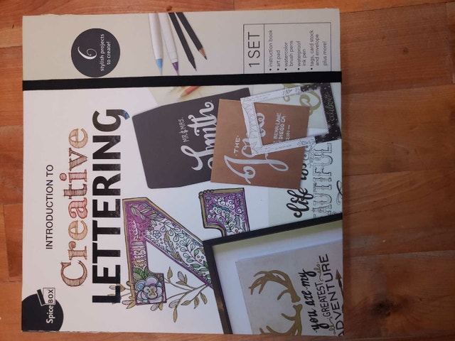 Creative Lettering Kit - Spice Box