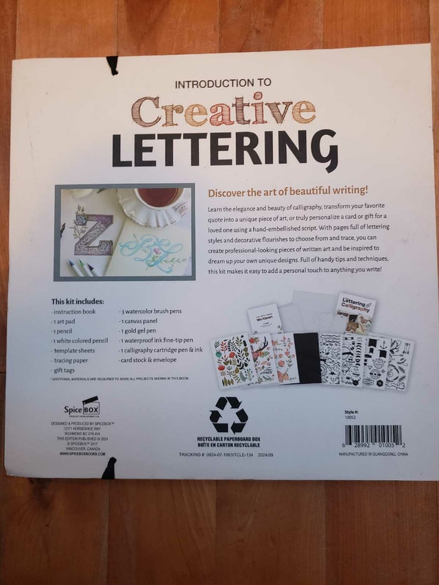 Creative Lettering Kit - Spice Box - photo 2