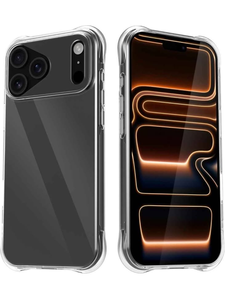 iPhone 17 Pro Clear Protective TPU Cover