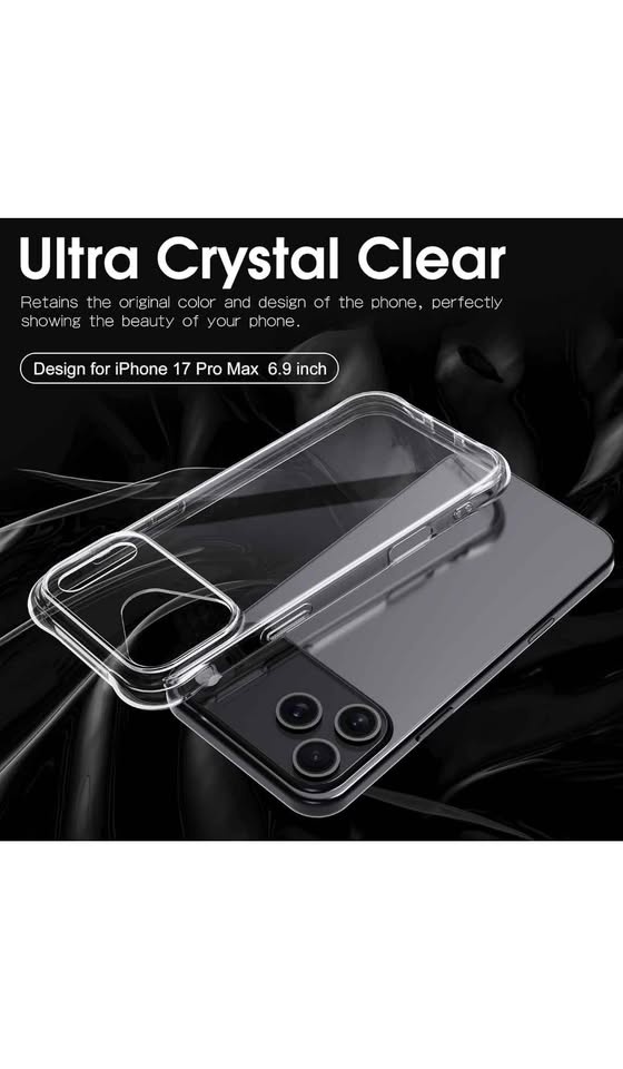 iPhone 17 Pro Clear Protective TPU Cover - photo 2