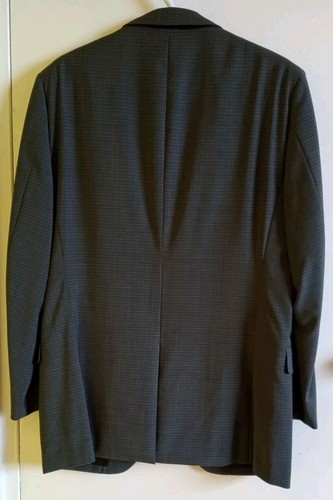 Theory Wellar Gray Blazer Sport Coat Sz 40 Like New - photo 2