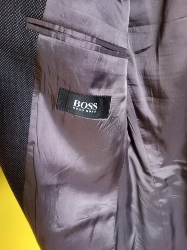 Hugo Boss Dark Gray Blazer/Sport Coat 100% Virgin Wool Sz 38 - photo 4