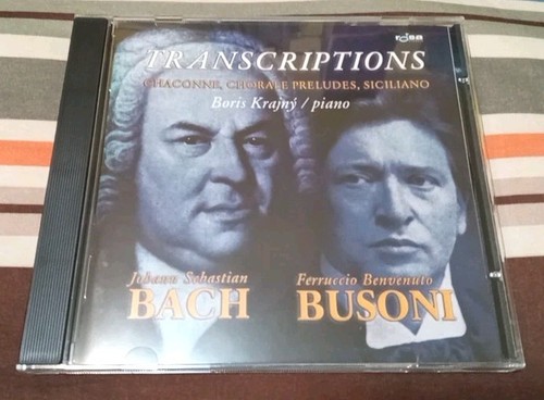 Bach / Busoni - Transcriptions - Boris Krajny Piano - Rosa CD