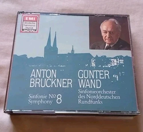 Anton Bruckner Symphony No. 8 Gunter Wand 1987 EMI 2-CD Set