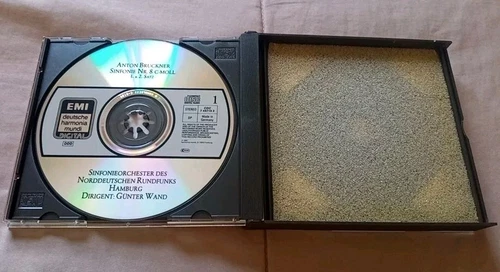 Anton Bruckner Symphony No. 8 Gunter Wand 1987 EMI 2-CD Set - photo 3