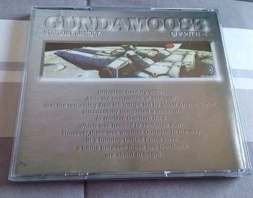 Gundam0083 - Mobile Suit - Chapter 3 - Video CD VCD (EX) - photo 2