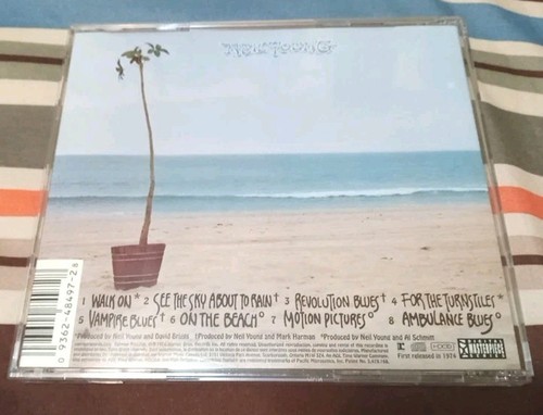 Neil Young - On The Beach - 2003 Reprise Canada HDCD CD - photo 2