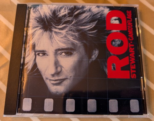 Rod Stewart - Camouflage - Rare 1984 TARGET CD