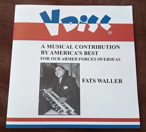 FATS WALLER - VDisc Musical Contribution By America's Best - 199