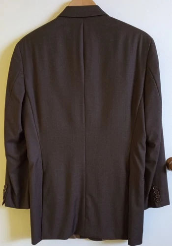Hugo Boss Dark Brown Blazer/Sport Coat 100% Wool Sz 38 - photo 2