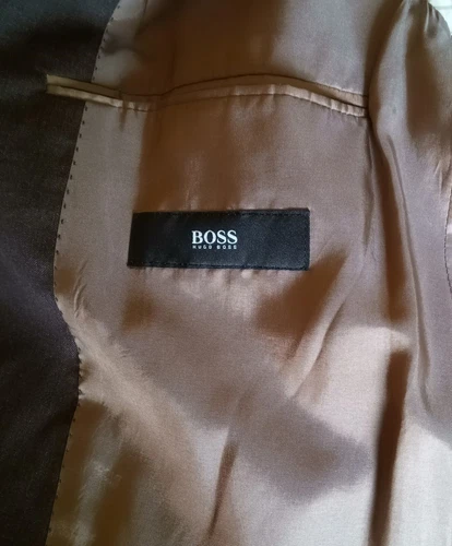 Hugo Boss Dark Brown Blazer/Sport Coat 100% Wool Sz 38 - photo 4