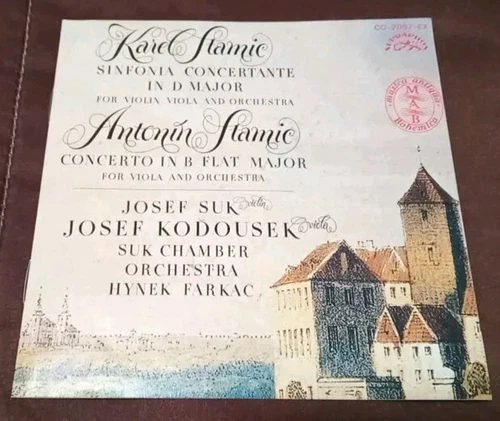 C Stamic / A Stamic - Josef Suk - Sinfonia Concertante - Supraph