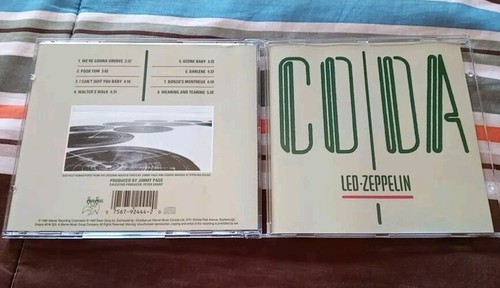Led Zeppelin - CODA - Remastered Canada CD (Mint)