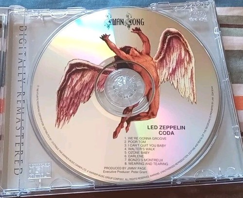 Led Zeppelin - CODA - Remastered Canada CD (Mint) - photo 3